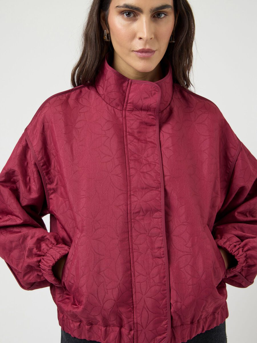 Carousel image - YASFIPA QUILTED JACKET, Rhododendron | 3