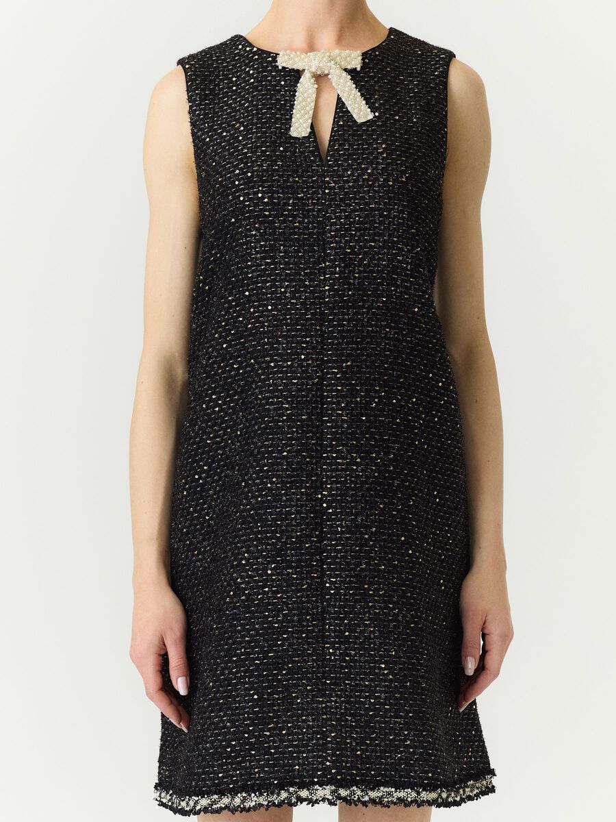 Carousel image 3 YASUNIDA TWEED MIDI-JURK, Black