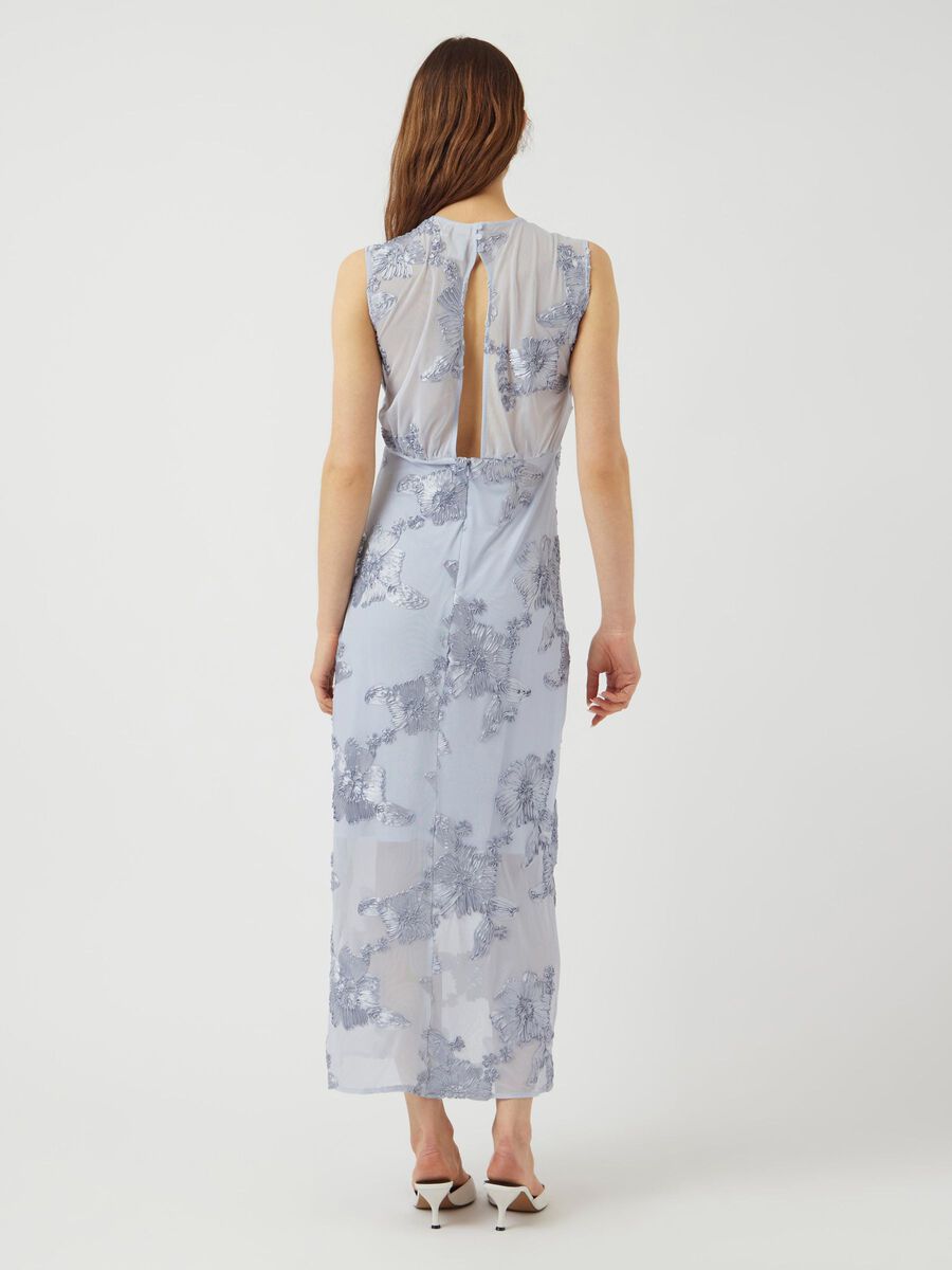 YAS YASFLOREE LONG DRESS, Halogen Blue, highres - 26037067_HalogenBlue_004.jpg