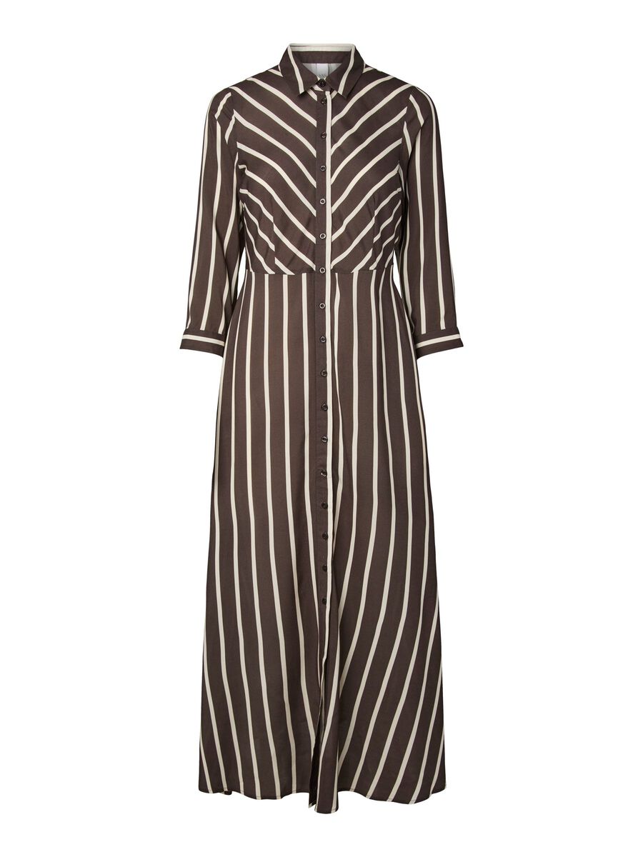 Product carousel image - YASSAVANNA DRESS, Chocolate Brown | 2