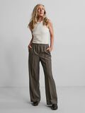 YAS SPODNIE Z WYSOKIM STANEM, Grey Melange, highres - 26028141_GreyMelange_005.jpg