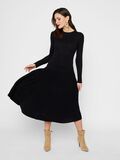 Y.A.S KNITTED LONG SLEEVED DRESS, Black, highres - 26020508_Black_005.jpg