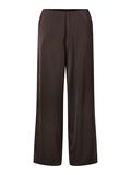 Product image thumbnail - YASPELLA HW  WIDE-LEG TROUSERS, Chocolate Brown | 5