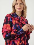 Product image thumbnail - YASASINA ROBE LONGUE, Navy Blazer | 3