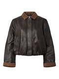 Product image thumbnail 5 YASFEROS LS  LEATHER JACKET, Coffee Bean
