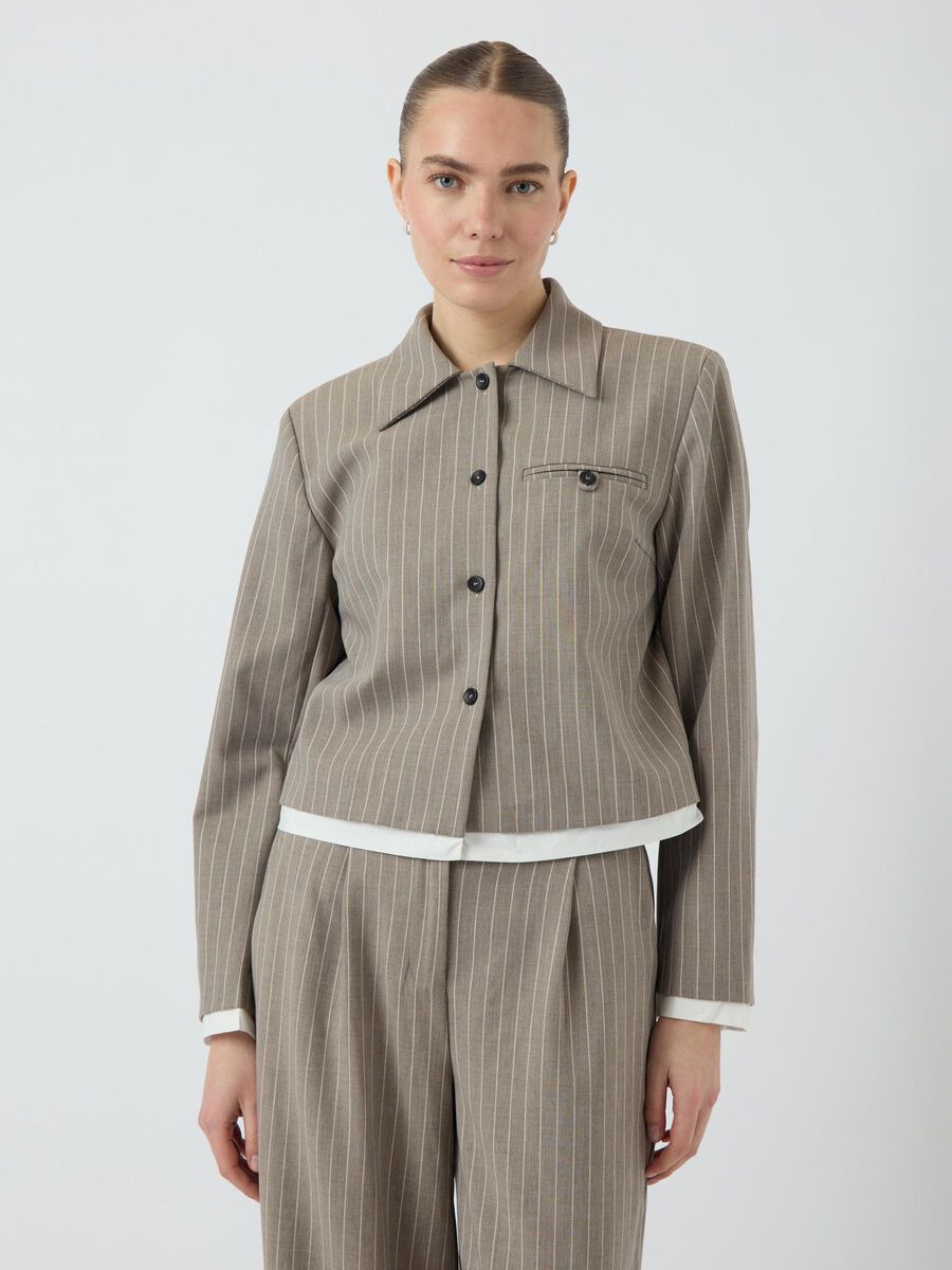 YAS YASPINLY BLAZER, Medium Grey Melange, highres - 26037832_MediumGreyMelange_1190829_003.jpg