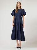 Product image thumbnail - YASCOLEA - CHEVILLE ROBE MI-LONGUE, Navy Blazer | 4