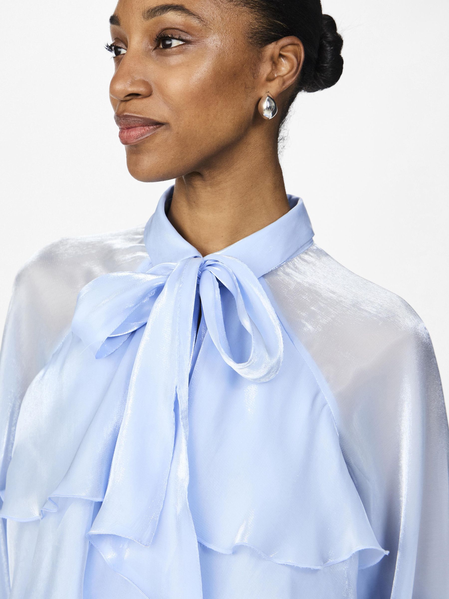 YASELOISE BLOUSE | Blue | YAS® Finland