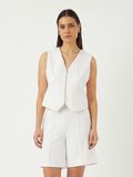 YAS YASILEA TAILORED WAISTCOAT, Star White, highres - 26037351_StarWhite_003.jpg