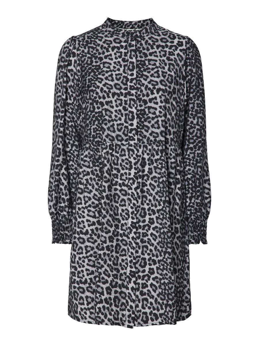YAS YASLEONJA MINI DRESS, Black, highres - 26037155_Black_1175479_001.jpg