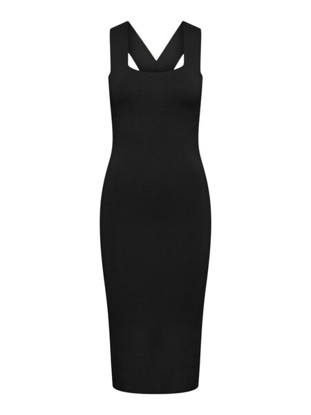 Y.A.S YASEMIL MIDI DRESS, Black, highres - 26031566_Black_001.jpg