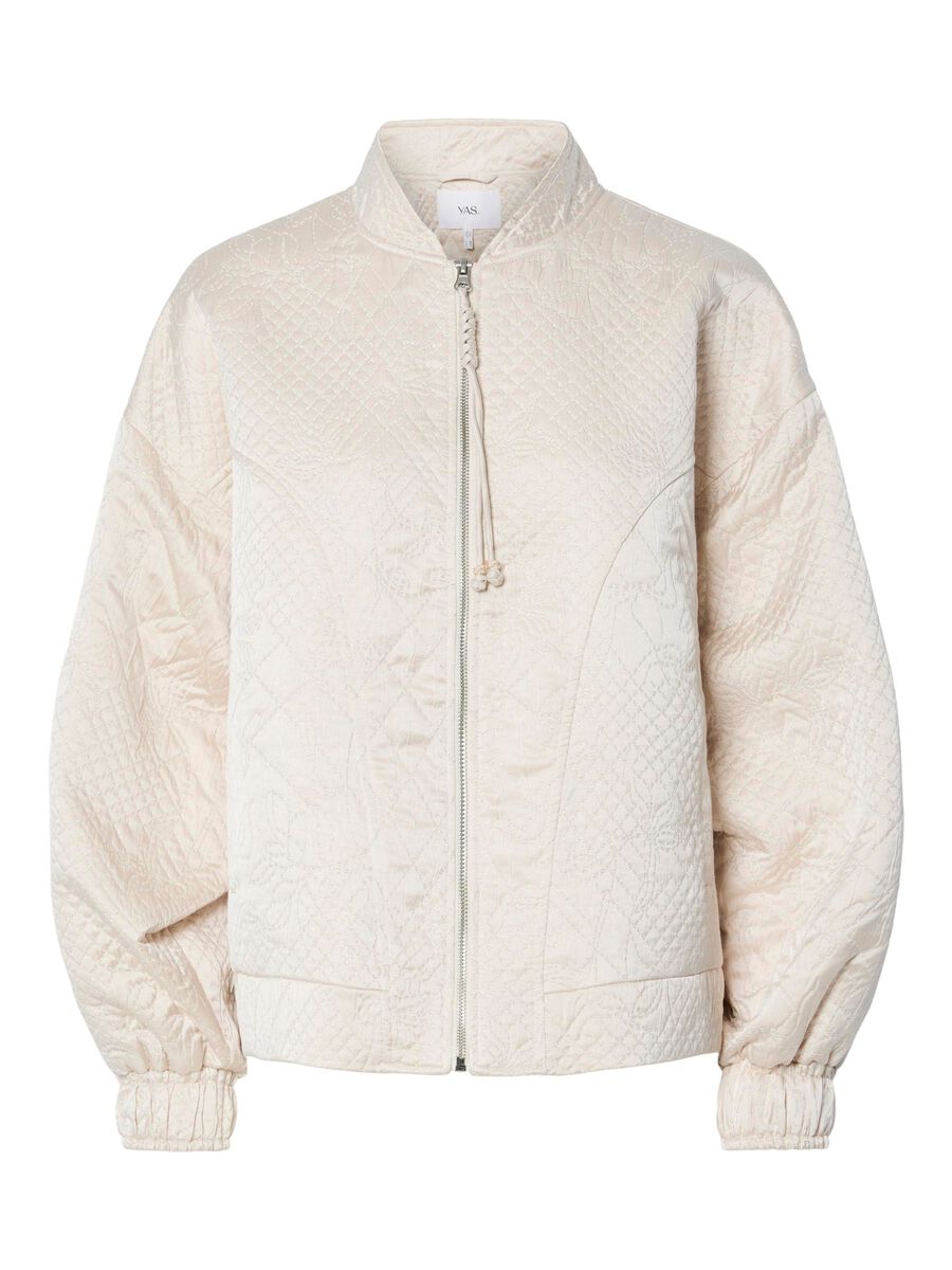 YAS YASKAMMY QUILTED JACKET, Birch, highres - 26037802_Birch_001.jpg