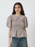 YAS YASCHEMMA SHORT SLEEVED BLOUSE, Birch, highres - 26038464_Birch_1212467_003.jpg