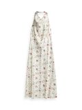 Product image thumbnail - YASPELLA HALTERNECK  MIDI DRESS, Pristine | 7