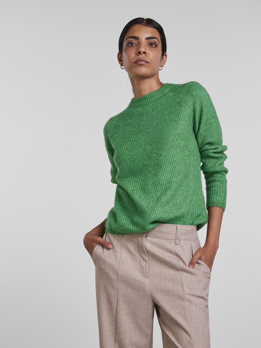 Y.A.S YASALVA KNITTED PULLOVER, Jelly Bean, highres - 26024720_JellyBean_003.jpg