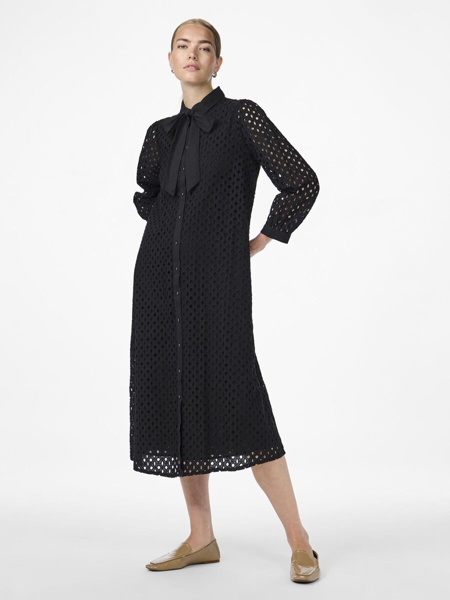 YAS YASJOSANNE  MIDI DRESS, Black, highres - 26034662_Black_005.jpg