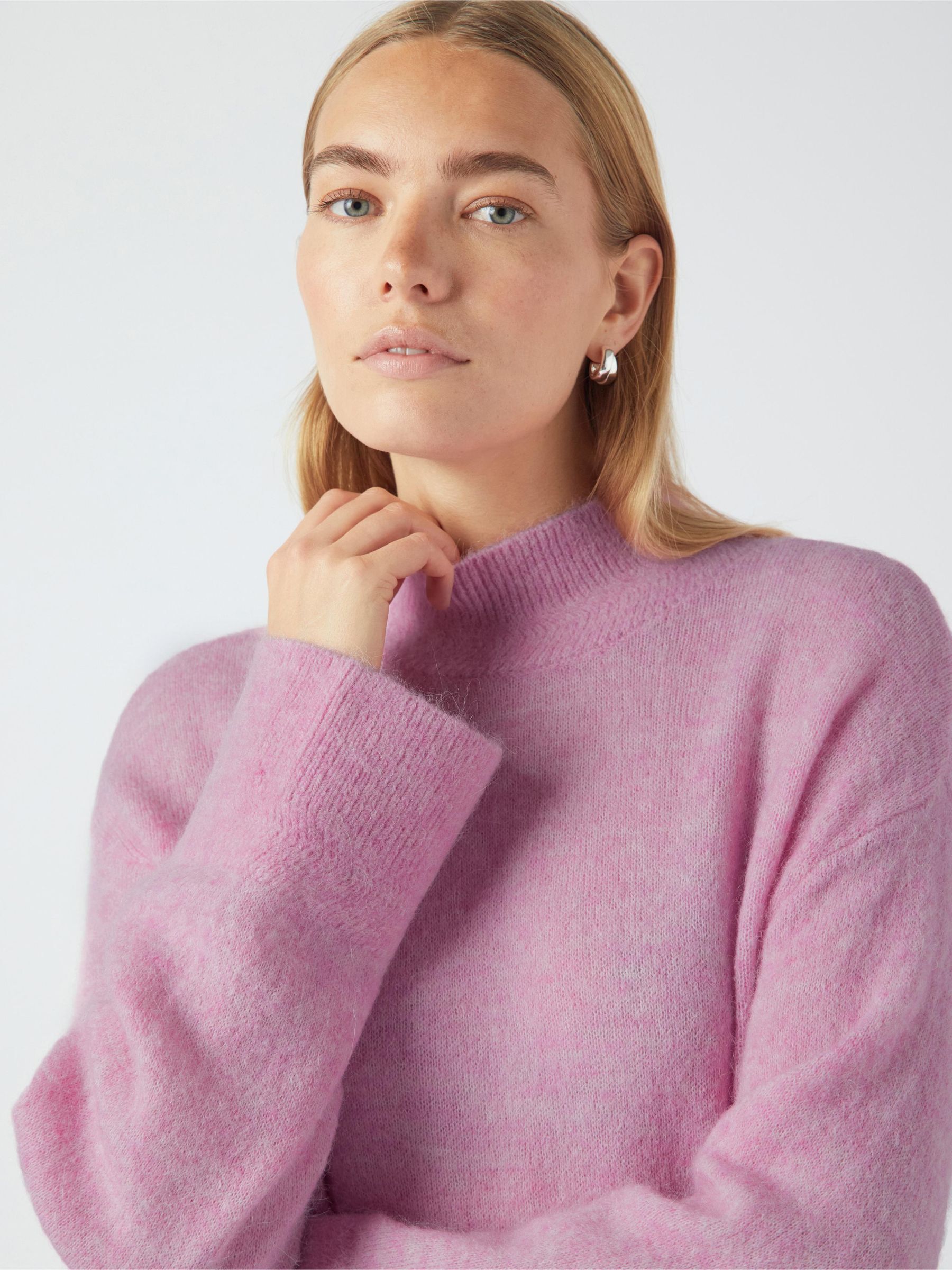 【お取り寄せ】 YASNELLIS Austria YAS® | Purple | PULLOVER KNITTED トップス