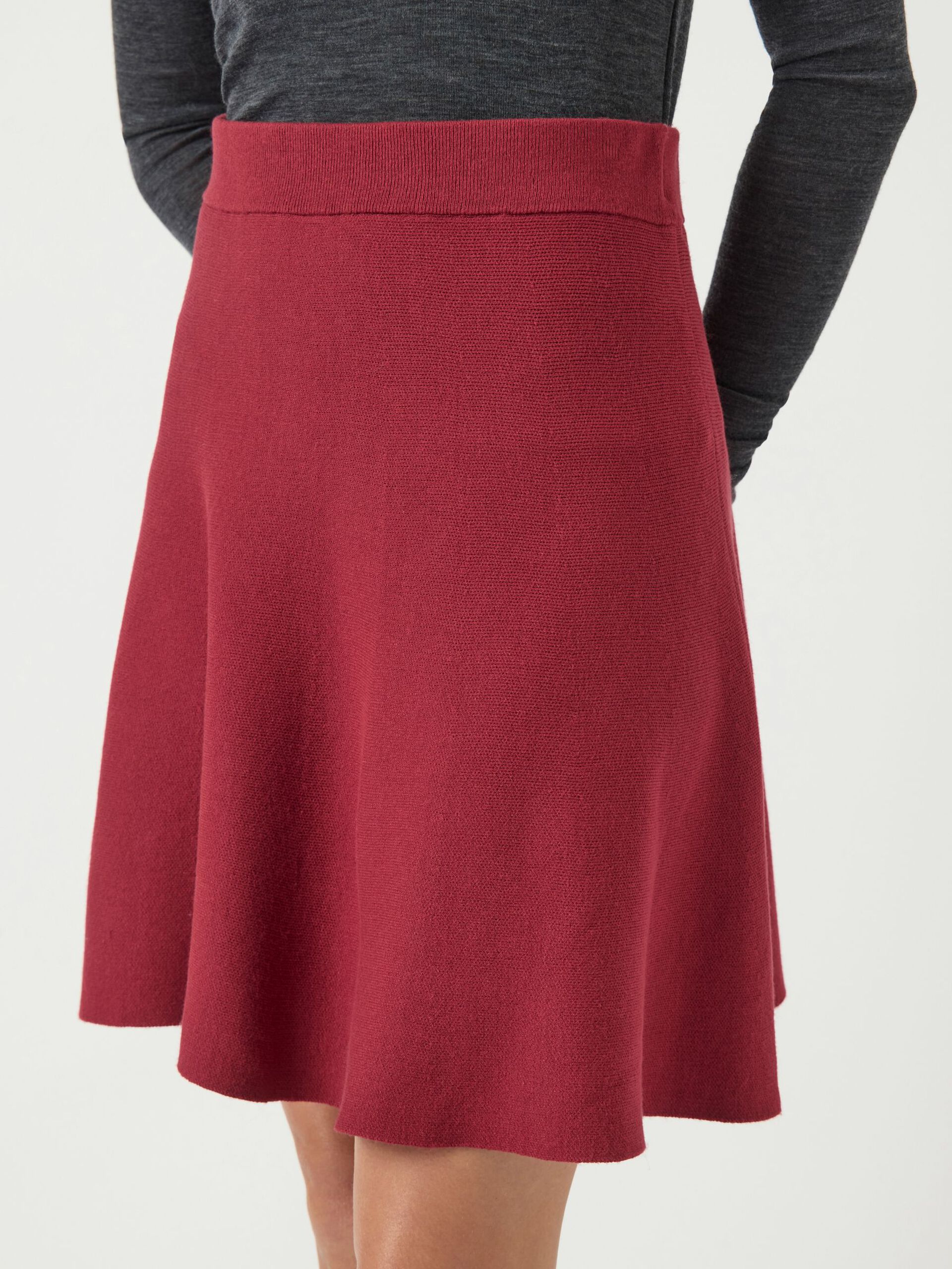 Carousel image - YASFONNY MINI SKIRT, Tibetan Red | 3