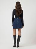 Product image thumbnail - YASCYRA MW DENIM MINI SKIRT, Dark Blue Denim | 2