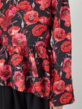 Product image thumbnail - YASPOPPINA LANGERMET BLUSE, Black | 3