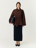 Product image thumbnail 5 YASRUNA SUEDE KIMONO JACKET, Coffee Bean