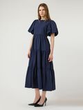 Product image thumbnail - YASCOLEA - CHEVILLE ROBE MI-LONGUE, Navy Blazer | 1