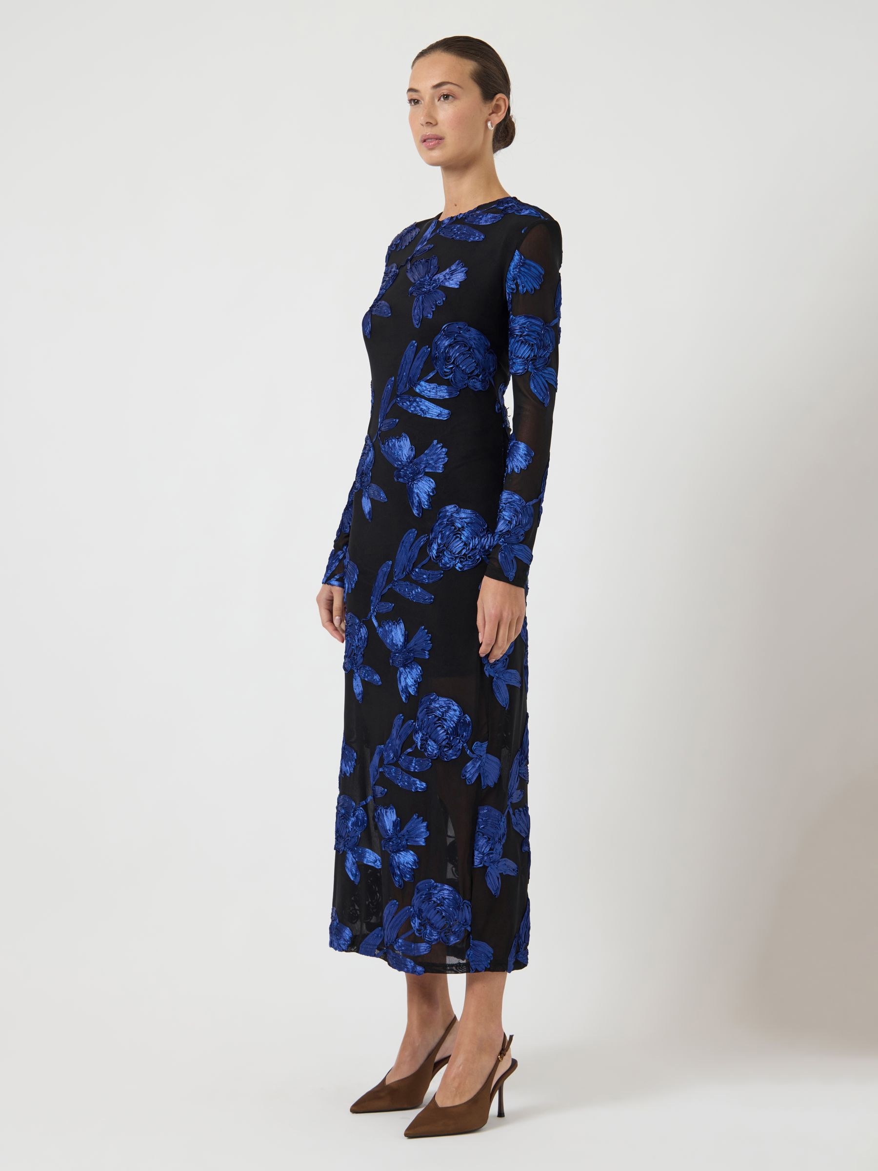 YASDONATELLA MIDI DRESS | Black | YAS® Germany