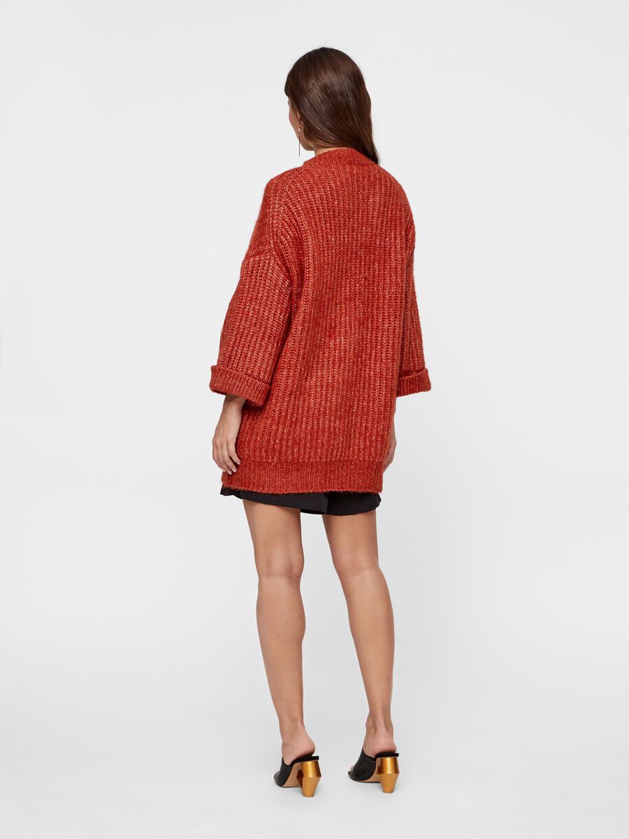 YAS OVERSIZE ÖPPEN KOFTA, Rooibos Tea, highres - 26015111_RooibosTea_004.jpg