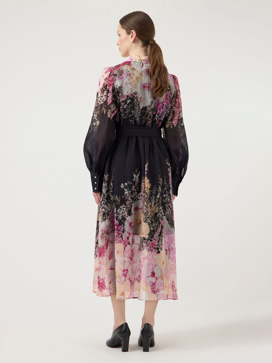 Product carousel image - YASROMANTICA MIDI DRESS, Black | 2