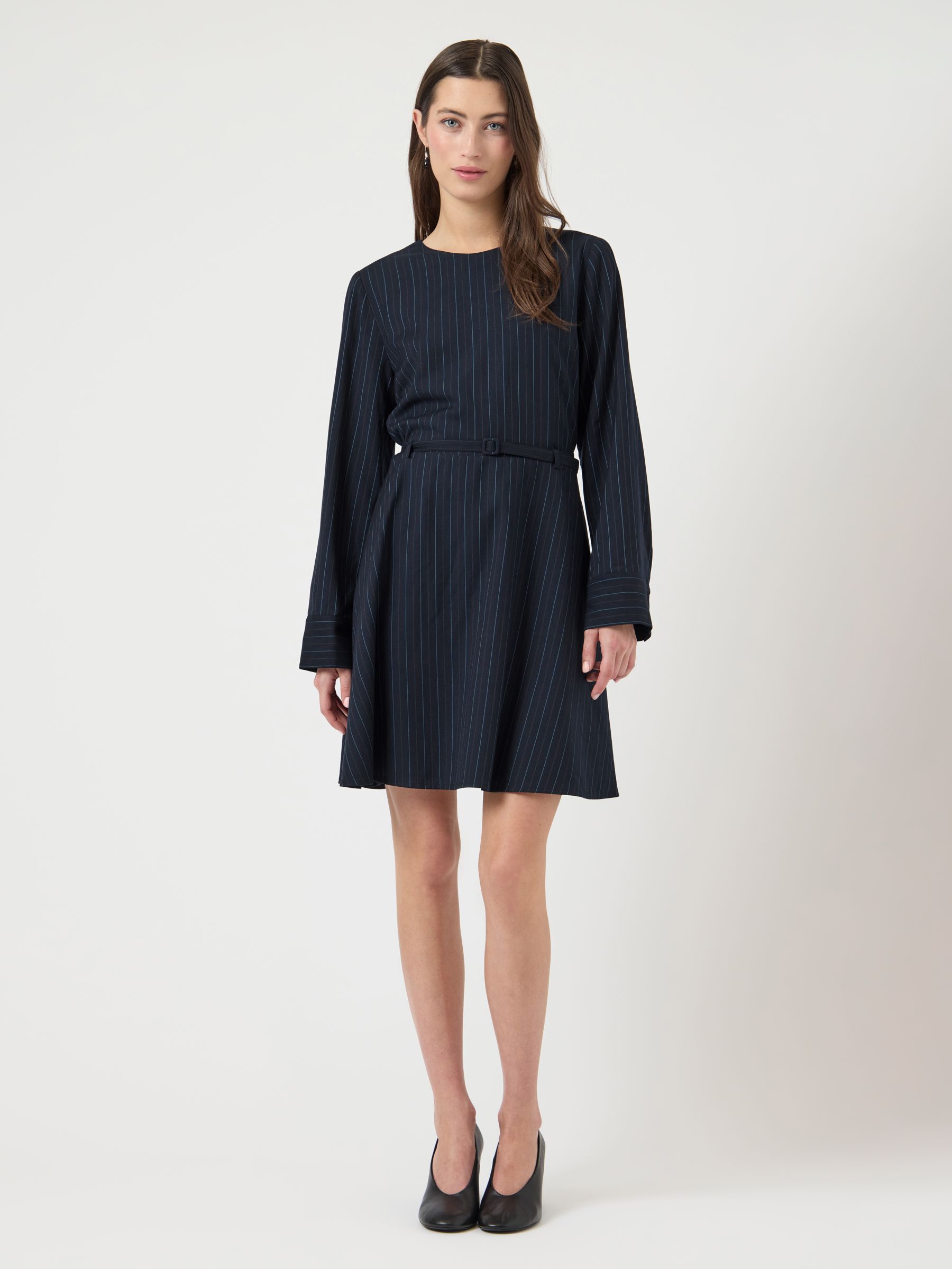YASPIMIS PINSTRIPE MINI DRESS | Blue | YAS® Germany