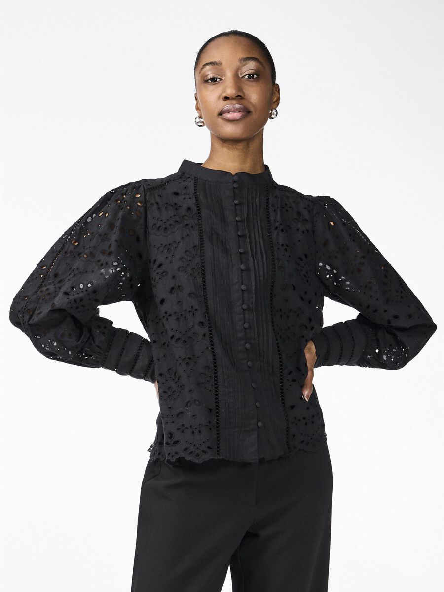 YAS YASALESSIA SHIRT, Black, highres - 26034660_Black_003.jpg