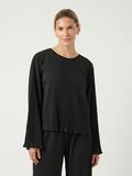 Product image thumbnail - YASALISA LONG SLEEVED TOP, Black | 1