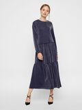 Y.A.S GLITTER VISCOSE-BLEND TIERED MIDI DRESS, Navy Blazer, highres - 26019652_NavyBlazer_008.jpg