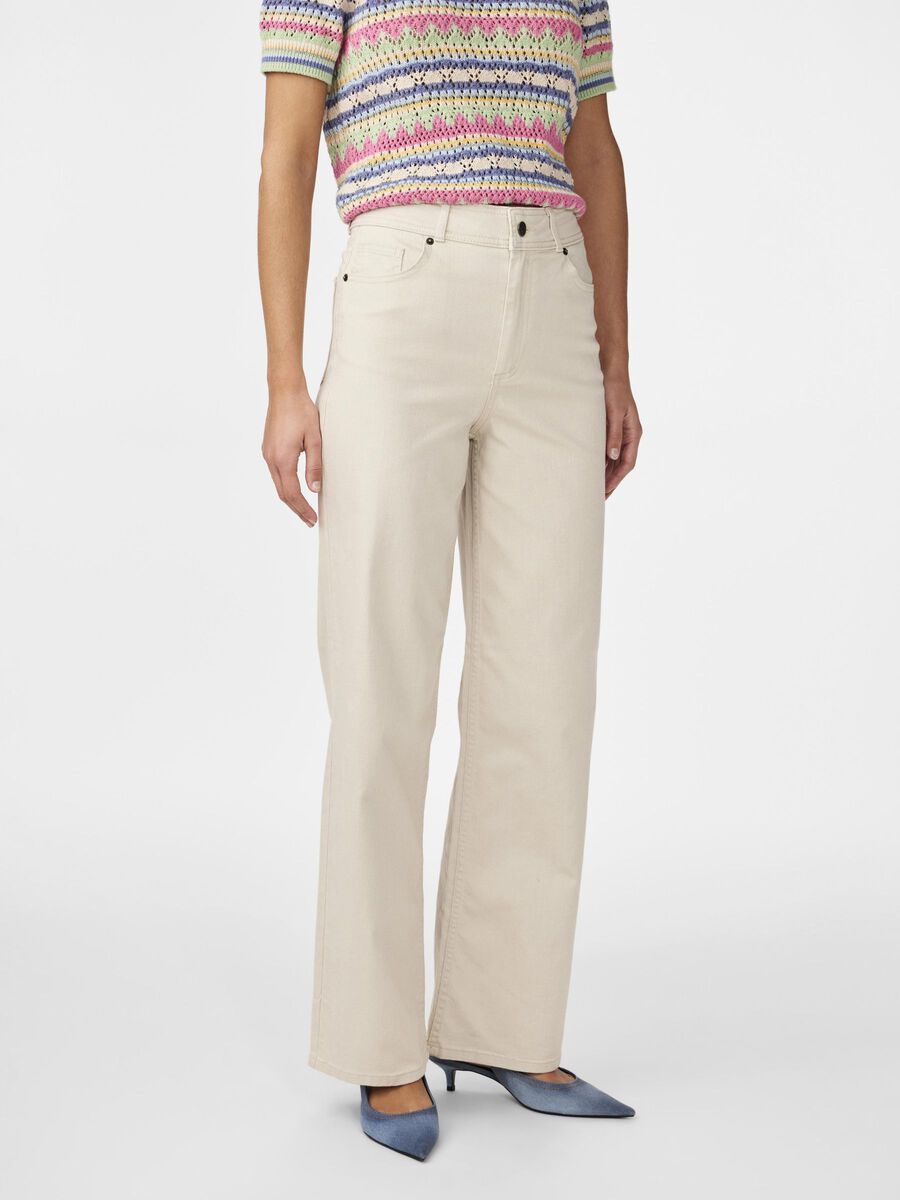 YAS YASDOMANA WIDE LEG JEANS, Birch, highres - 26033438_Birch_003.jpg