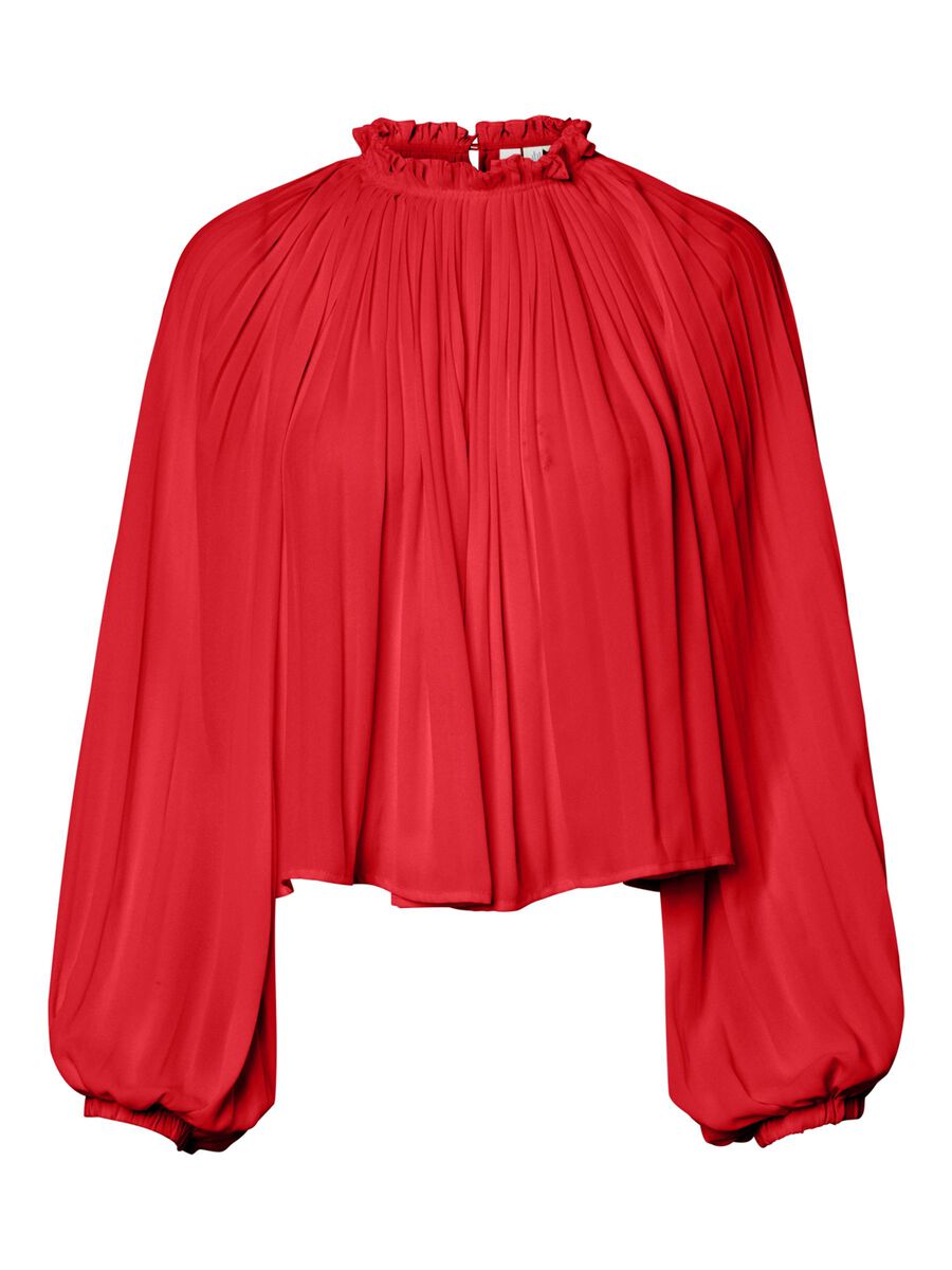 Carousel image - YASBELLA  LONG SLEEVED TOP, Tomato | 5