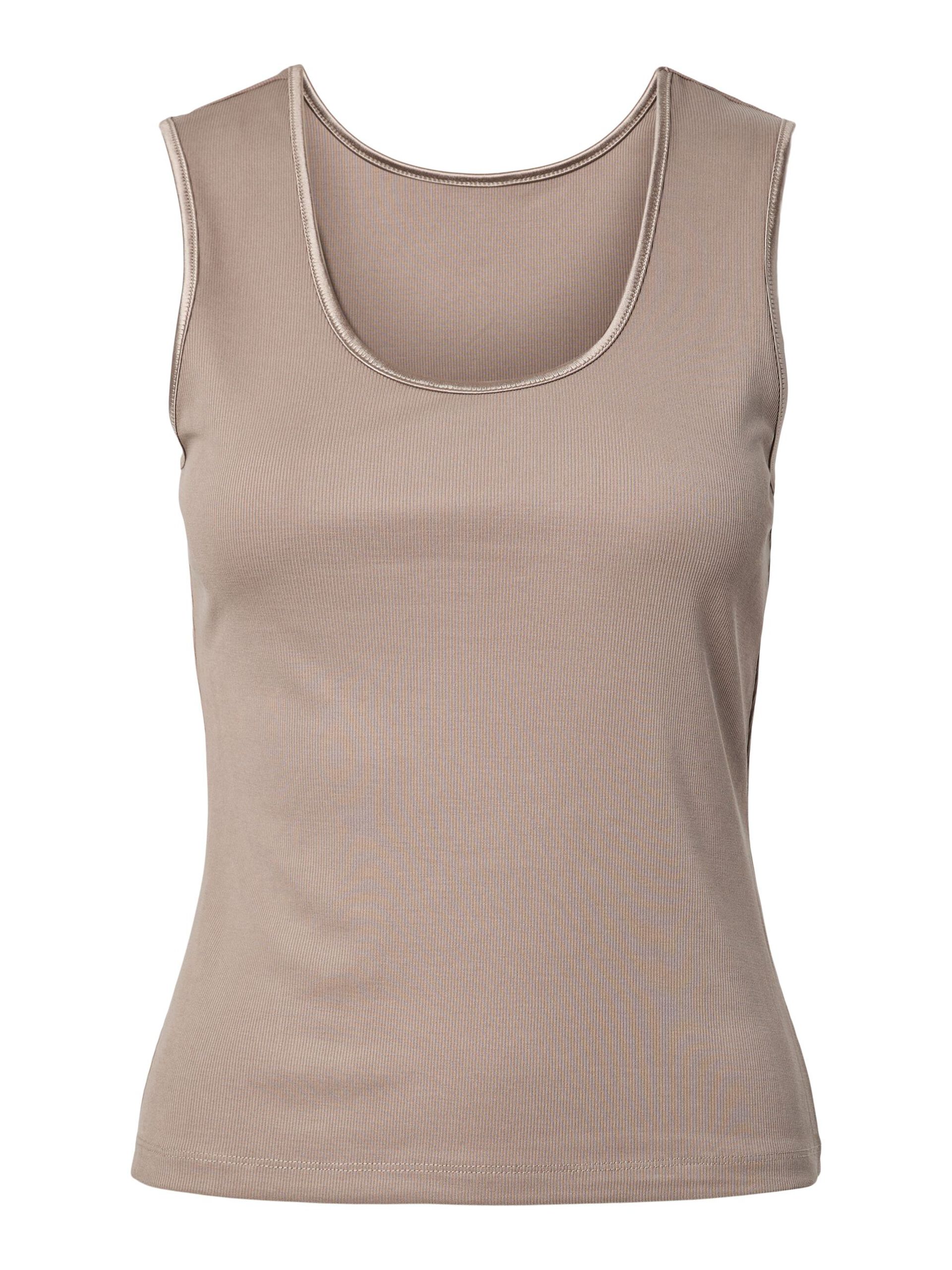Carousel image - YASPALOMA TANK TOP, Taupe Gray | 6