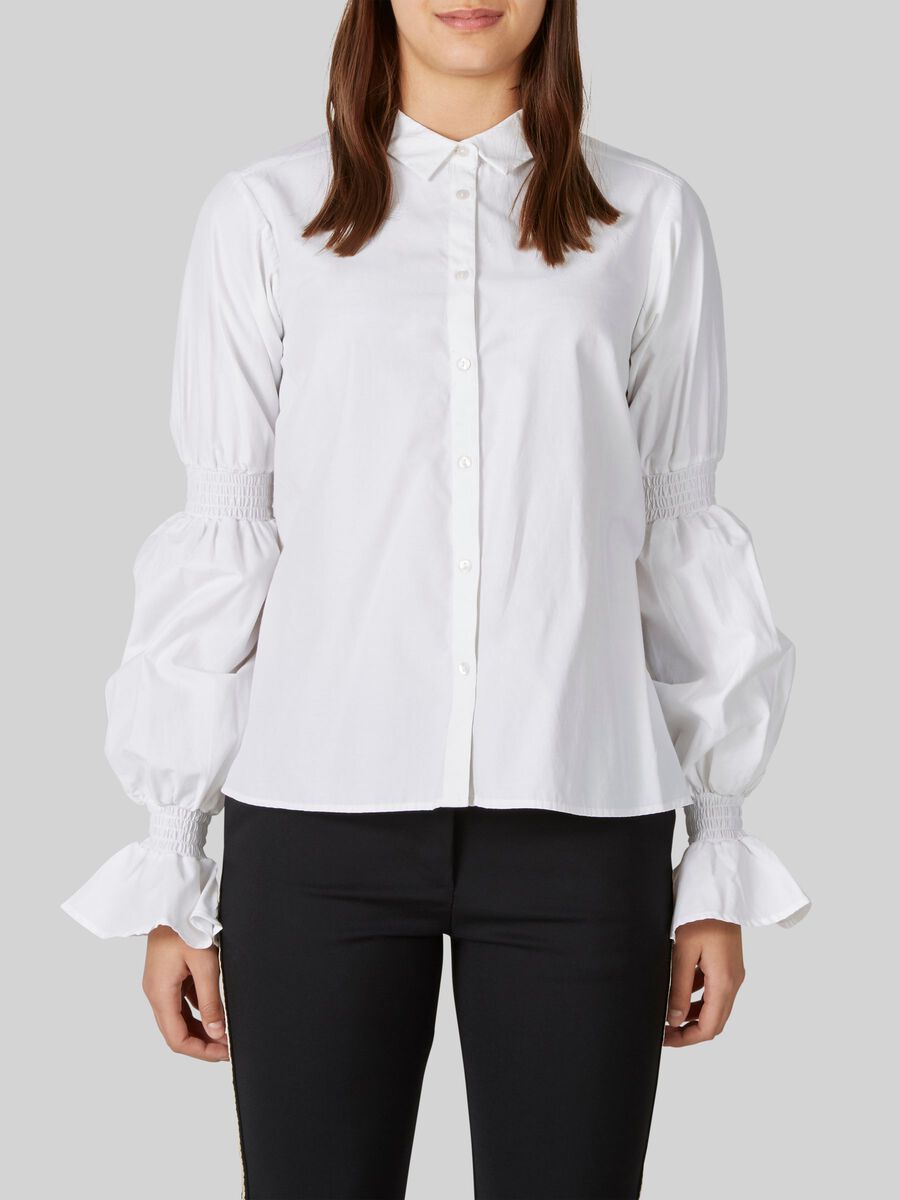 Y.A.S SMOCK DETAILED TOP, Star White, highres - 26009994_StarWhite_003.jpg