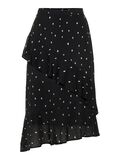 YAS ELASTIC BACK FLOUNCE MIDI SKIRT, Black, highres - 26014366_Black_686622_001.jpg