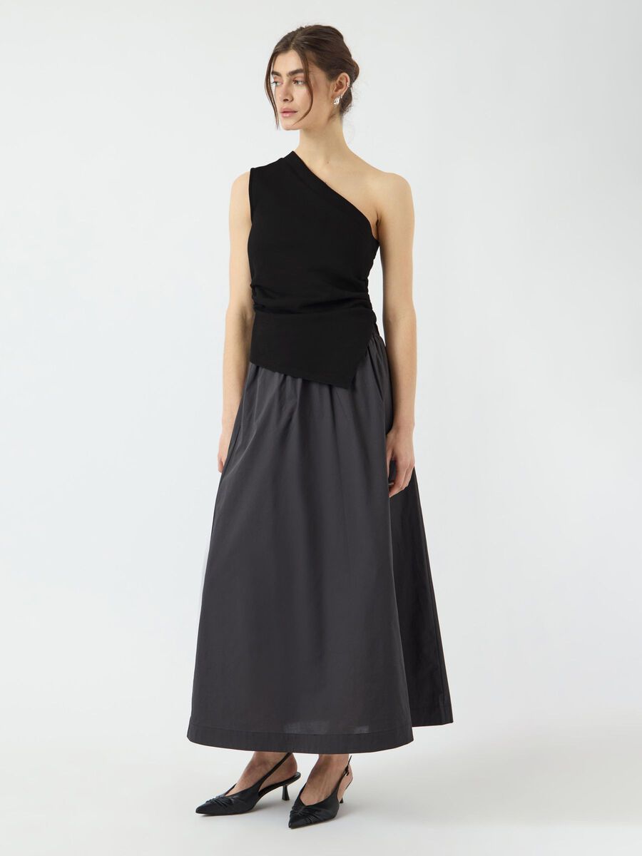 Carousel image - YASVENICE ONE-SHOULDER TOP, Black | 4