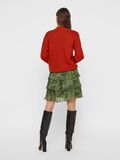 YAS ANIMAL-PRINT TIERED MINI SKIRT, Chive, highres - 26015745_Chive_709902_004.jpg