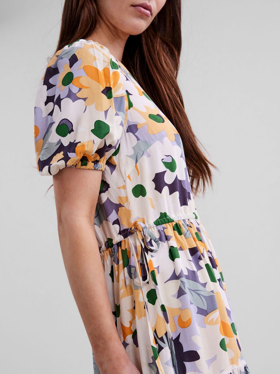 Carousel image - YASMINDI MIDI DRESS, Purple Heather | 3