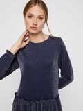 YAS GLITTER VISCOSE-BLEND TIERED MIDI DRESS, Navy Blazer, highres - 26019652_NavyBlazer_006.jpg