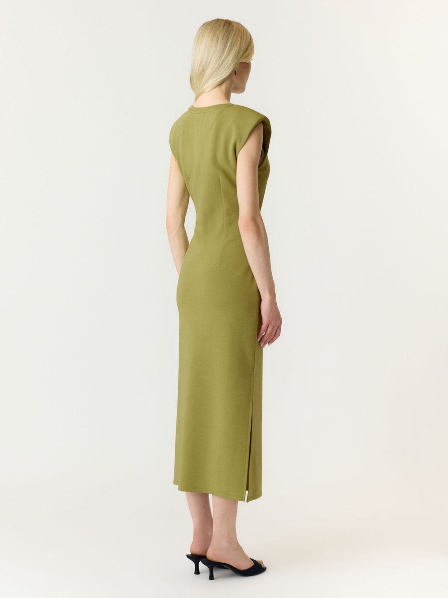 Carousel image 2 YASPINA MAXIKLEID, Moss