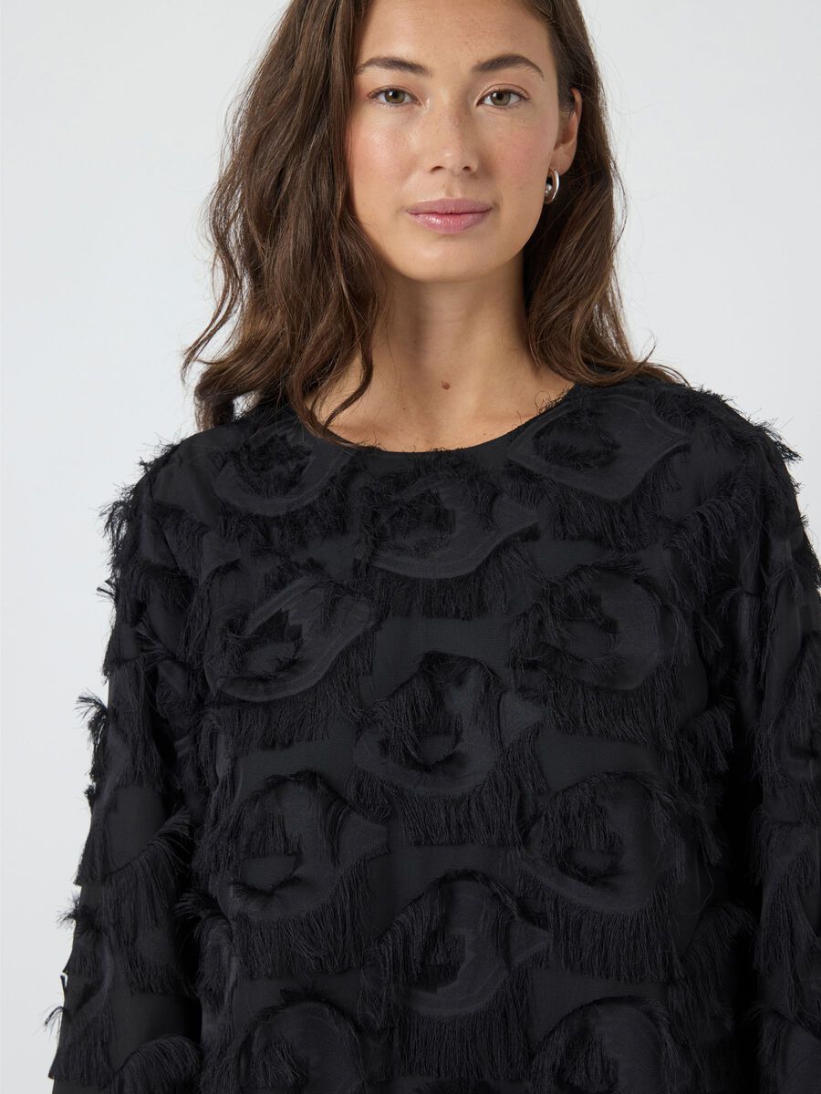 Carousel image - YASDIO MIDI-JURK, Black | 3