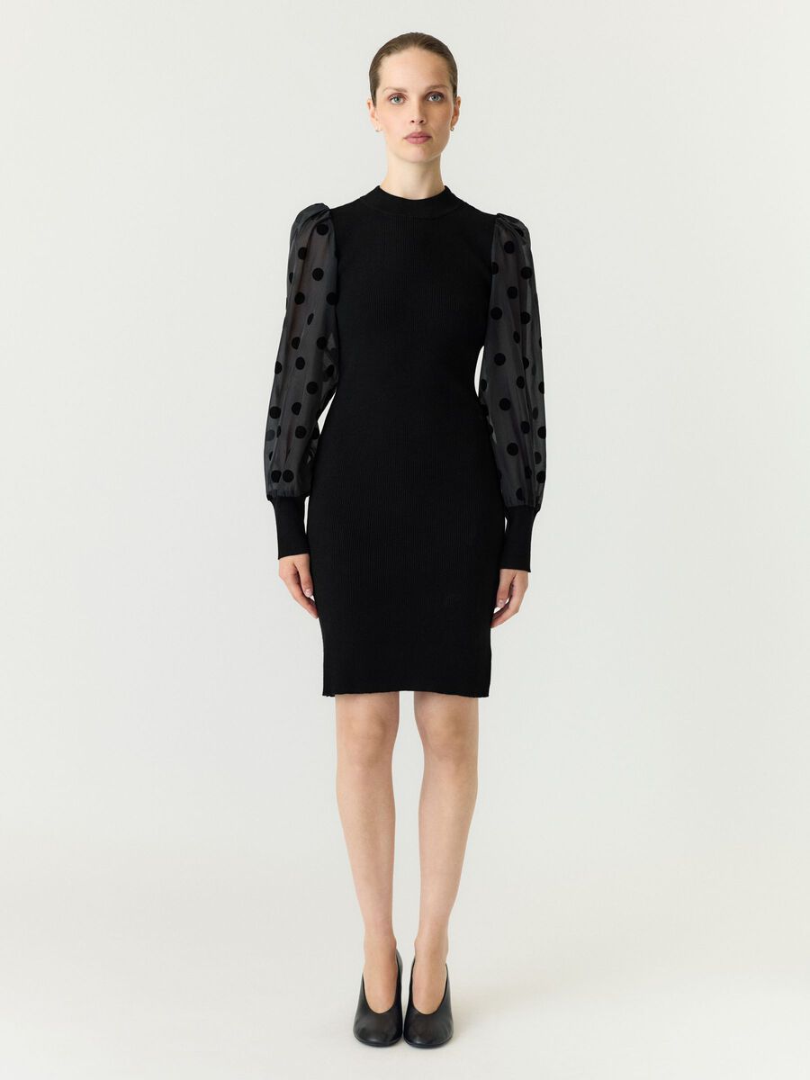 Product tile image YASDOTME VESTIDO DE PUNTO, Black 26032451_Black