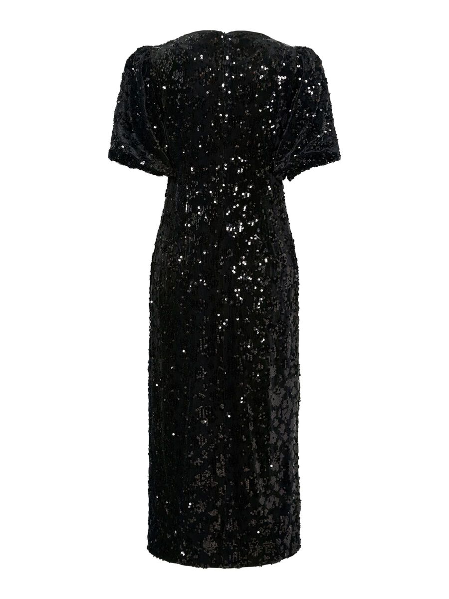 Carousel image 7 YASSOFIE 2/4 SEQUIN MIDI DRESS, Black