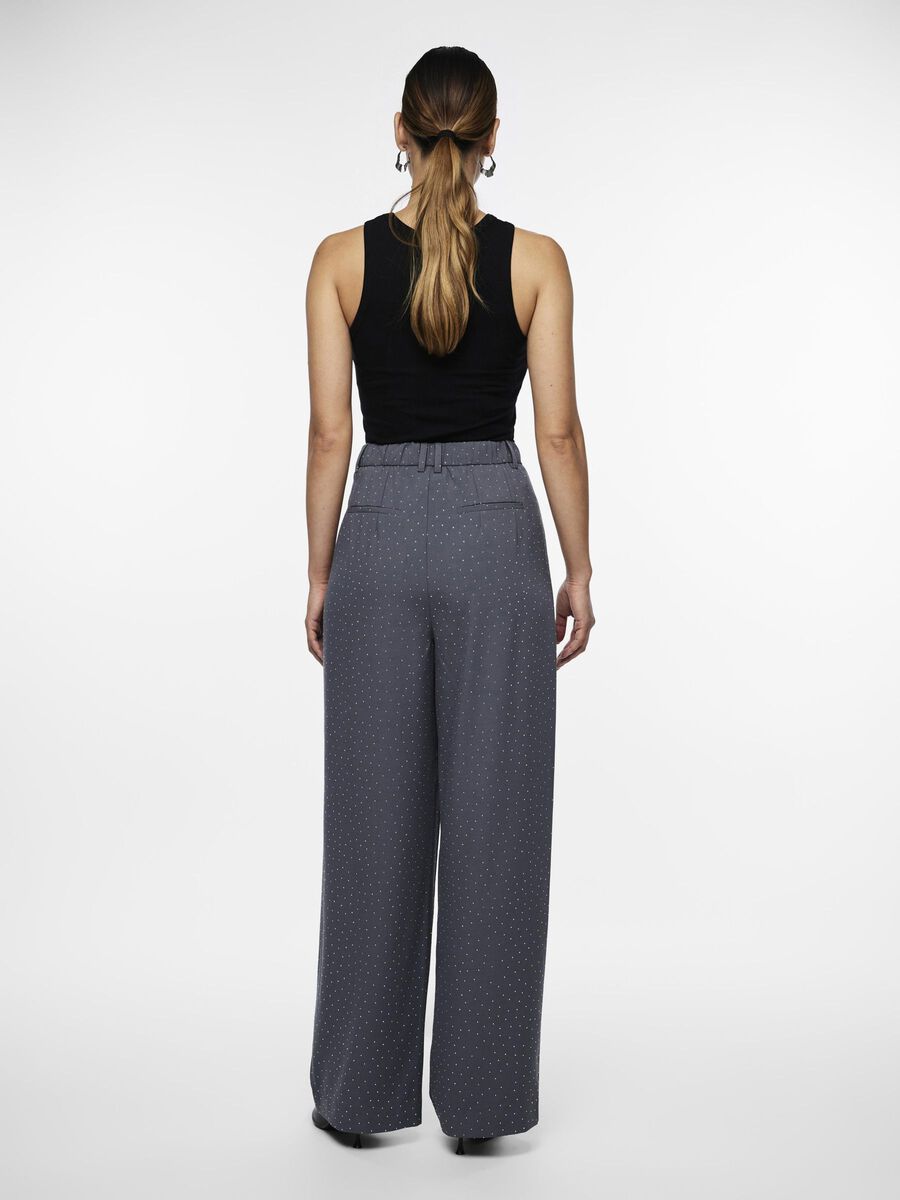 YAS YASRHINE BUKSER MED VIDE BEN, Medium Grey Melange, highres - 26034531_MediumGreyMelange_1120620_004.jpg