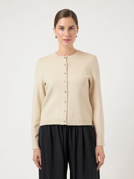 YAS YASELENA  KNITTED CARDIGAN, Birch, highres - 26039172_Birch_003.jpg