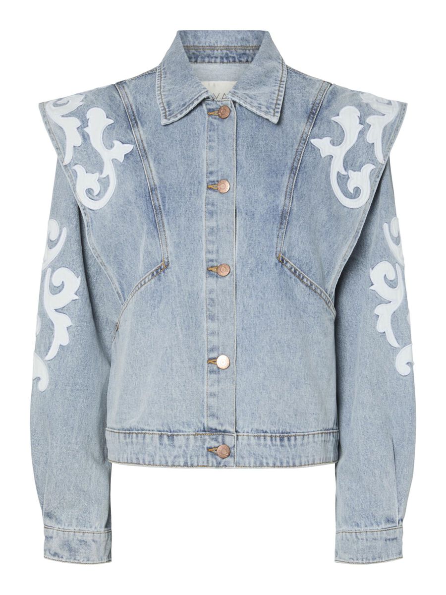 YAS KURTKA JEANSOWA, Light Blue Denim, highres - 26035805_LightBlueDenim_001.jpg