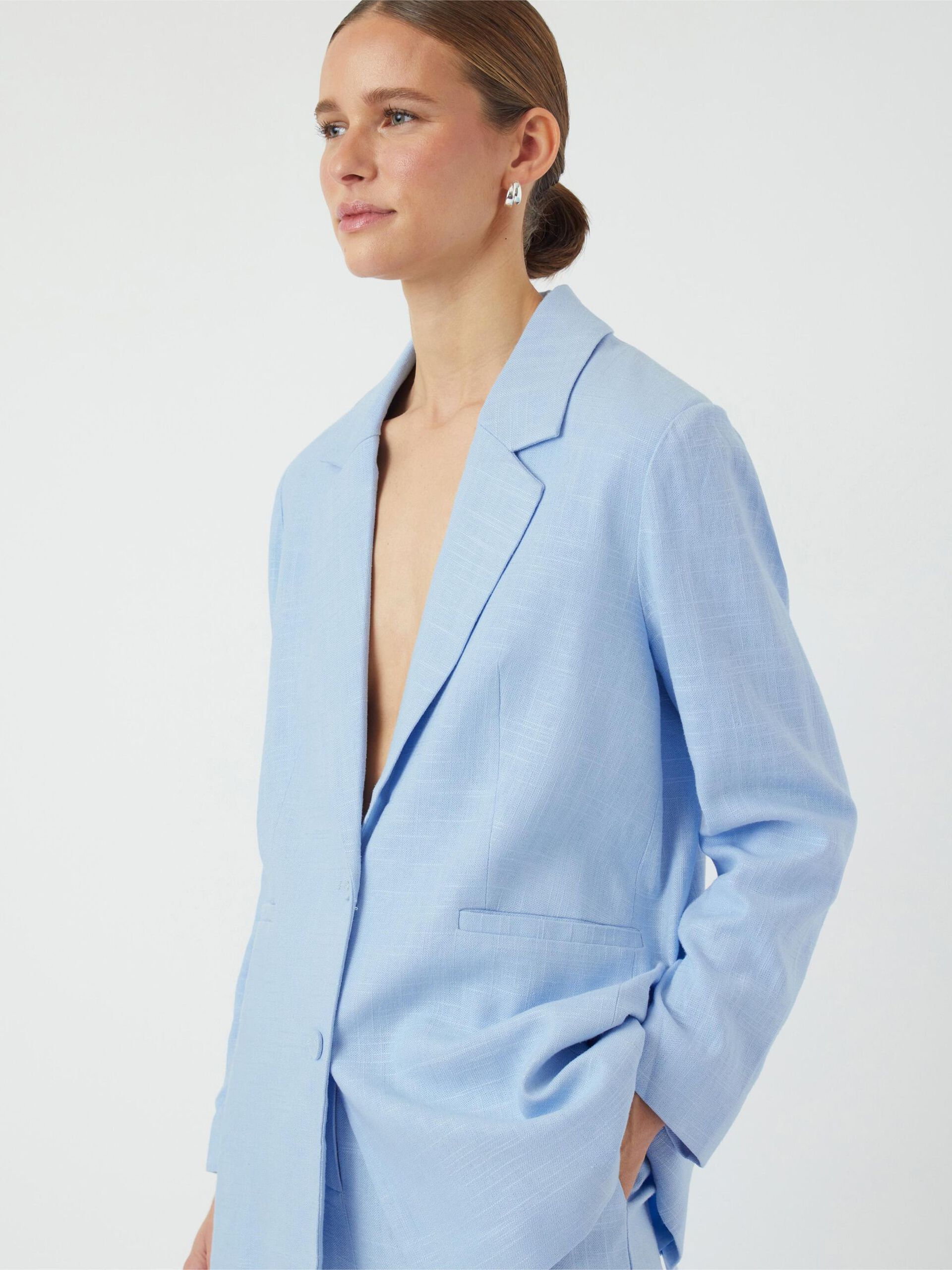 Carousel image - YASISMA BLAZER, Clear Sky | 3